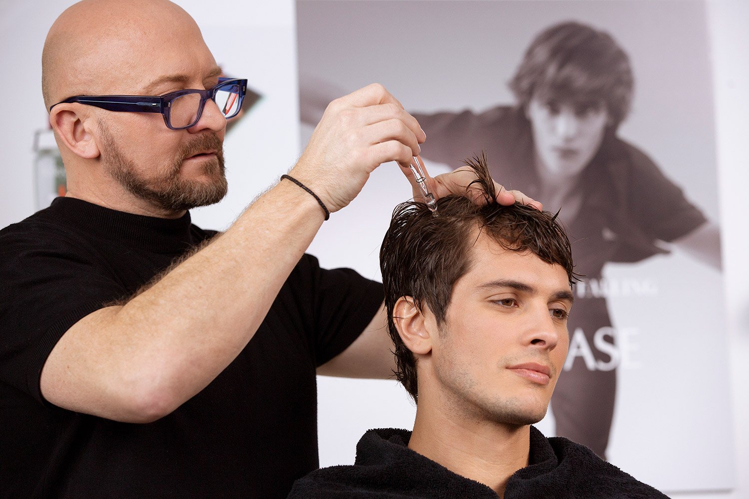 Kérastase in-salon routine for men